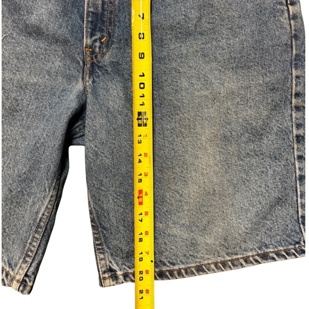 Levi's 550 Denim Shorts Jorts Mens 36‎ Blue  Vintage Relaxed Fit Y2K Medium Wash